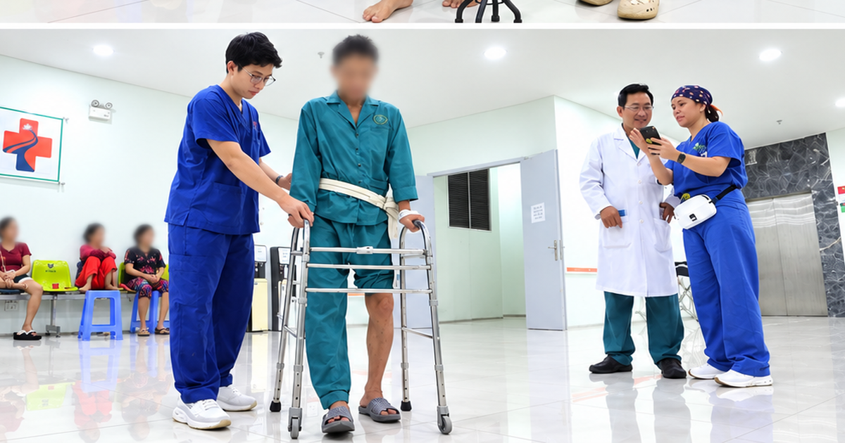 Bác sĩ Mỹ mang lại bước chân mới cho bệnh nhân nghèo tại Bệnh viện Tân An