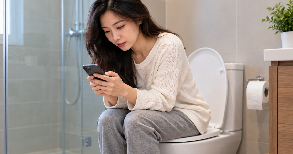 Ngồi lâu trong nhà vệ sinh: Thói quen tưởng vô hại, hại không ngờ