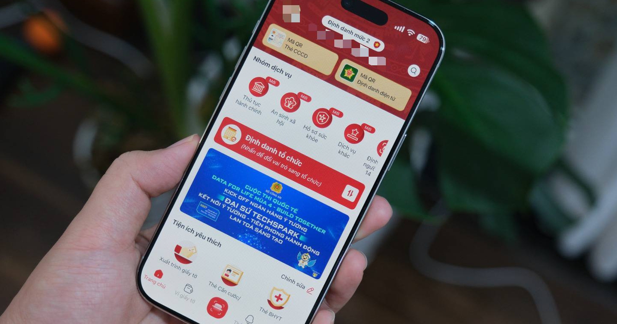 Những thay đổi cần biết trên ứng dụng VNeID