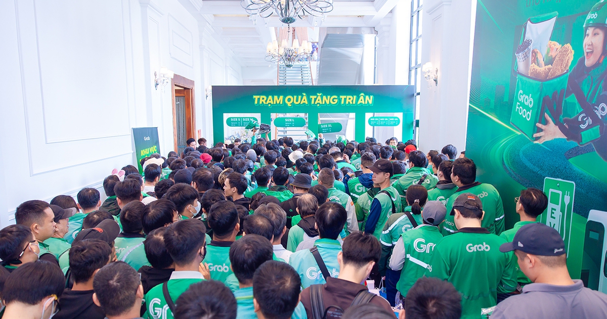 Chuỗi sự kiện sôi động tri ân bác tài Grab