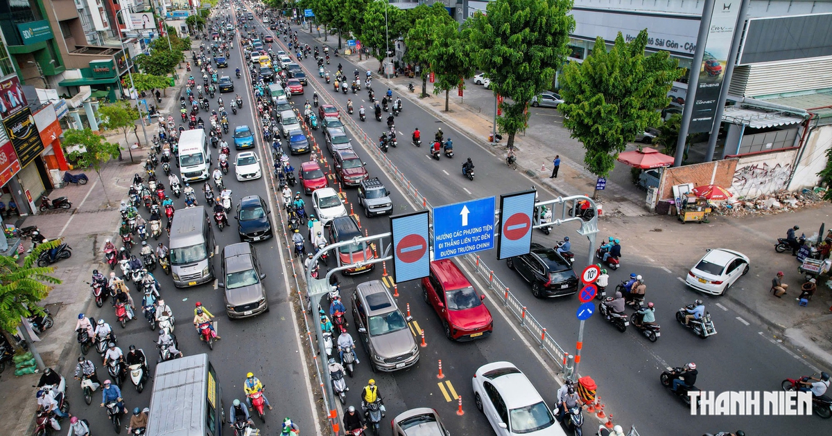 Hơn 4 tháng đảo chiều đường Cộng Hòa, vì sao nay chỉ thực hiện buổi sáng?