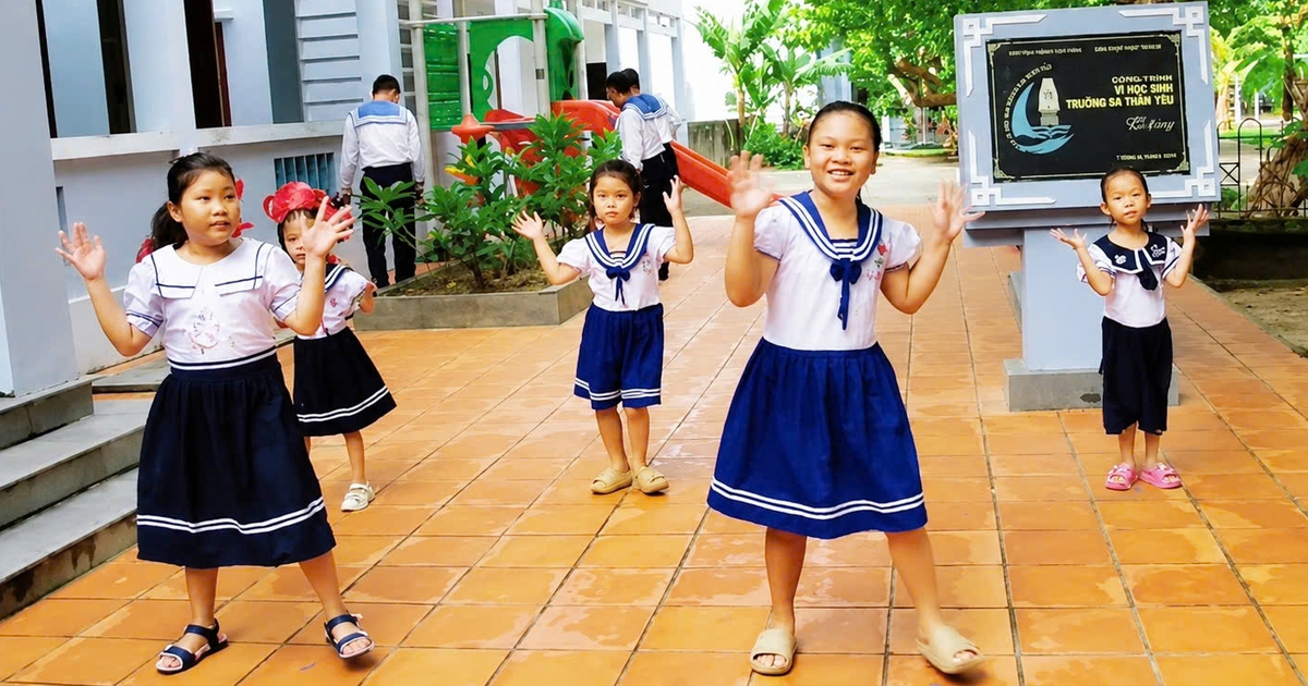 Trường Sa tất bật chuẩn bị khai giảng năm học mới