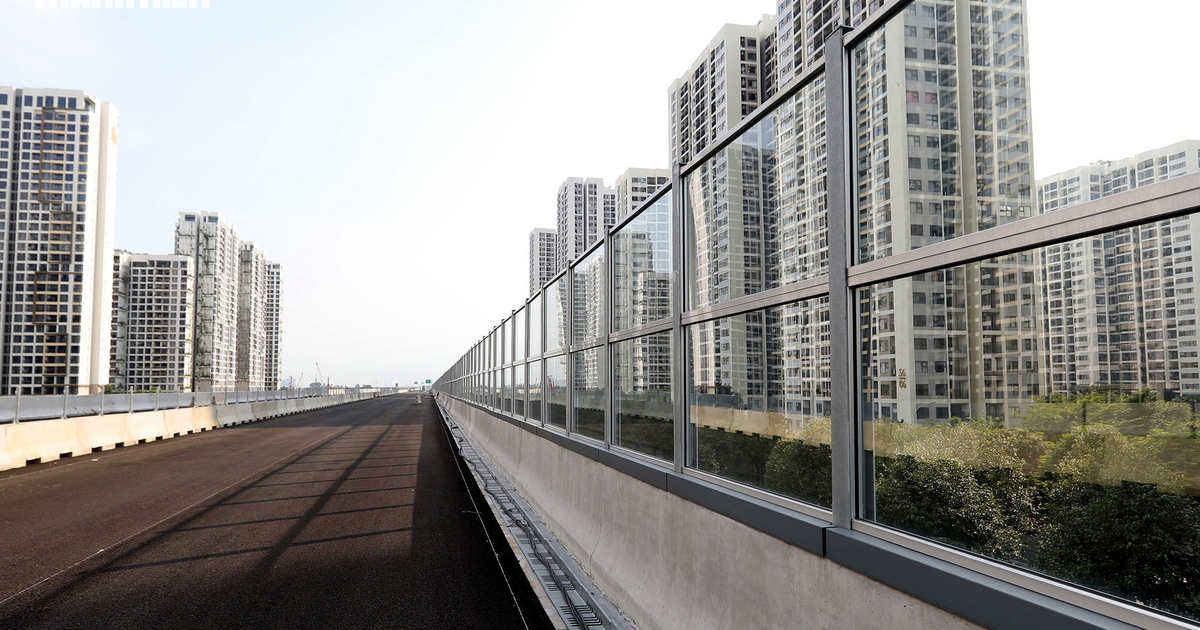9 km tường chống ồn đã hoàn thành trên Vành đai 3 TP.HCM