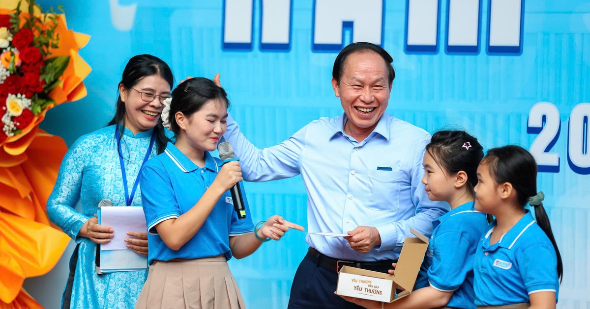 Ph&oacute; thủ tướng L&ecirc; Tiến Ch&acirc;u: Trường Hy Vọng l&agrave; một m&ocirc; h&igrave;nh, c&aacute;ch l&agrave;m đặc biệt
