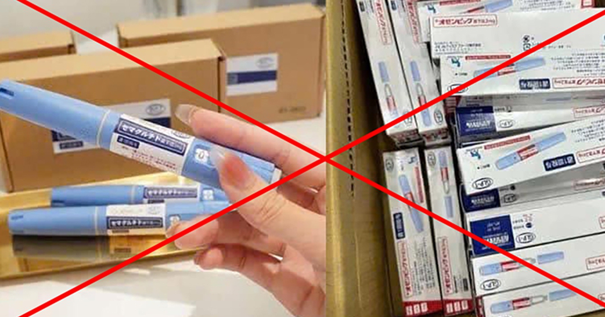 Bút tiêm giảm cân chỉ được sử dụng khi có chỉ định của bác sĩ chuyên khoa
