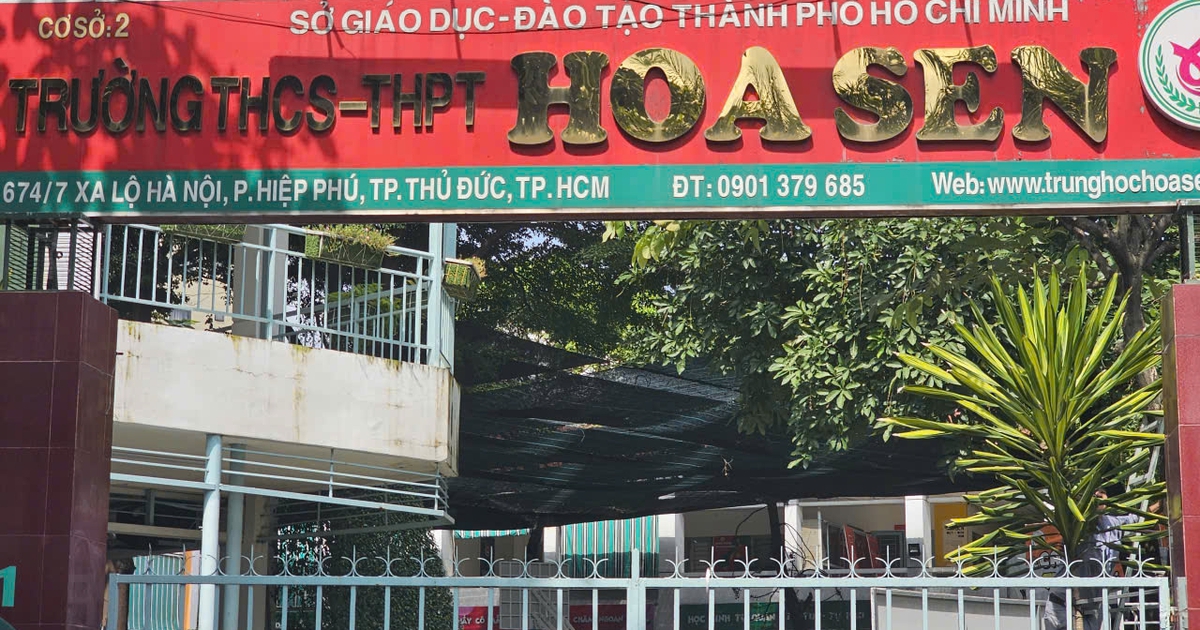 Học sinh Trường Hoa Sen vẫn chờ c&oacute; chỗ học, Sở GD-ĐT TP.HCM n&oacute;i g&igrave;?