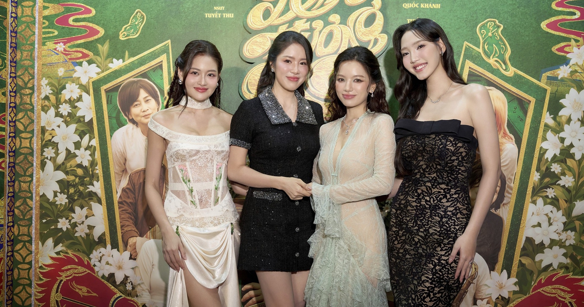 L&ecirc; Phương gợi cảm đi sự kiện, đọ sắc c&ugrave;ng d&agrave;n mỹ nh&acirc;n phim Việt