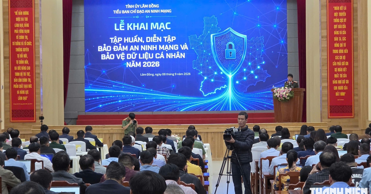 320 người ‘thực chiến’ xử lý sự cố an ninh mạng ở Lâm Đồng