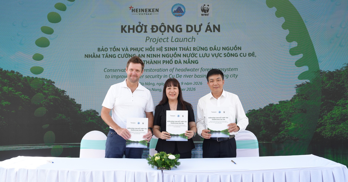 HEINEKEN Việt Nam mở rộng chương trình bảo tồn nguồn nước đến 5 lưu vực sông