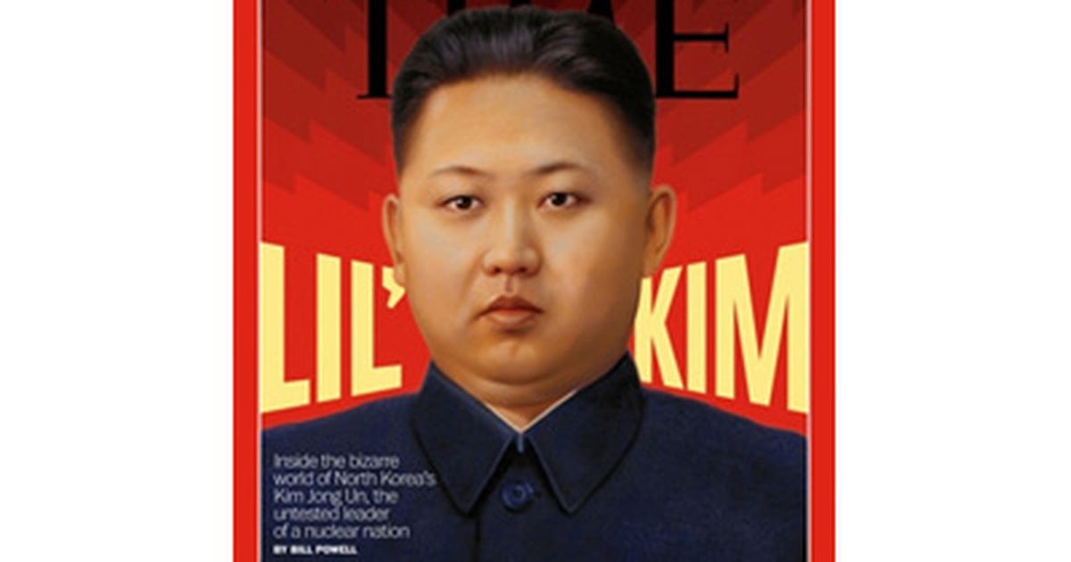 Kim Jong-un lên bìa tạp chí Time
