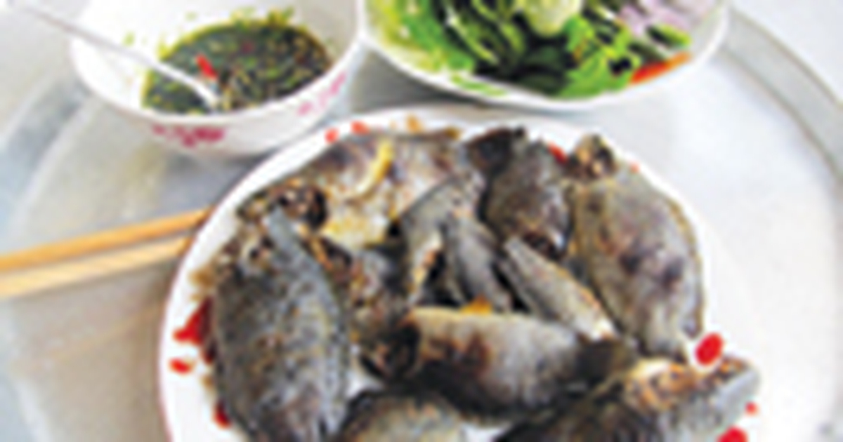 Rô đồng nướng