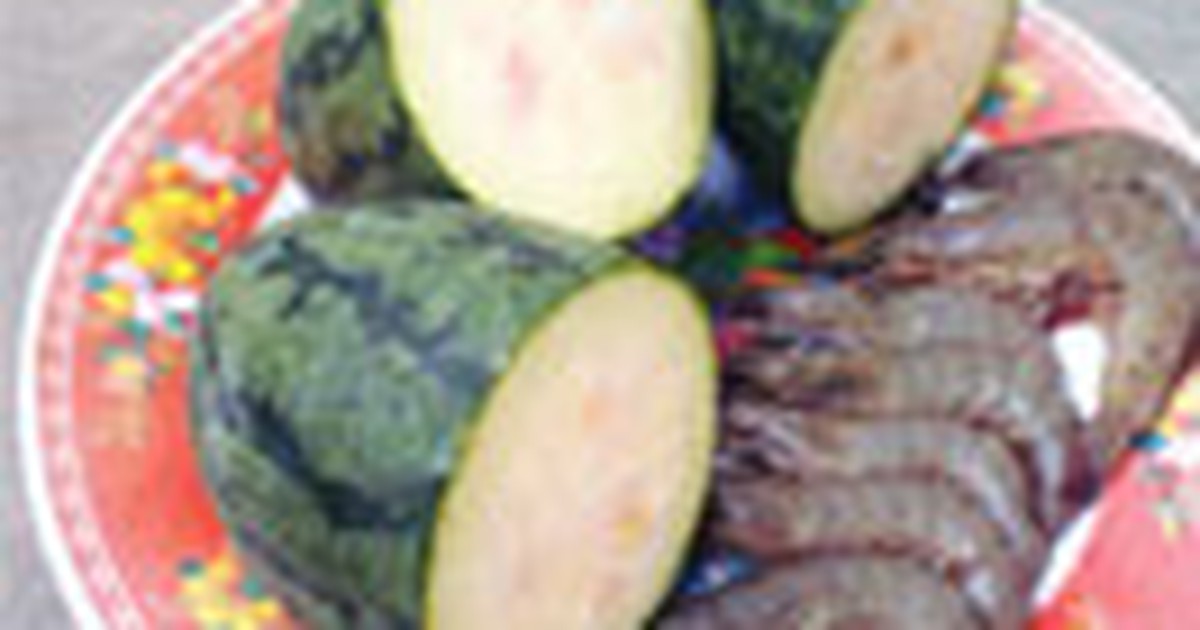 Dưa hồng tôm đất