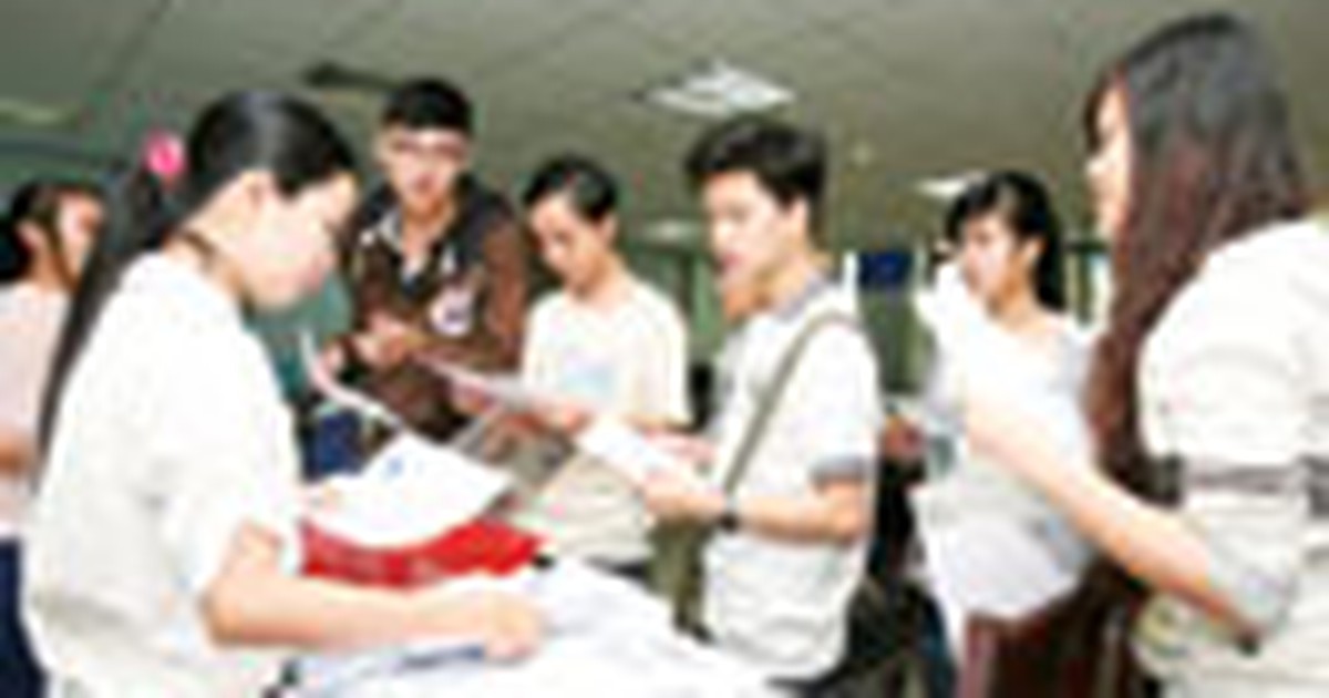 Làm gì khi sai sót, thất lạc giấy báo dự thi