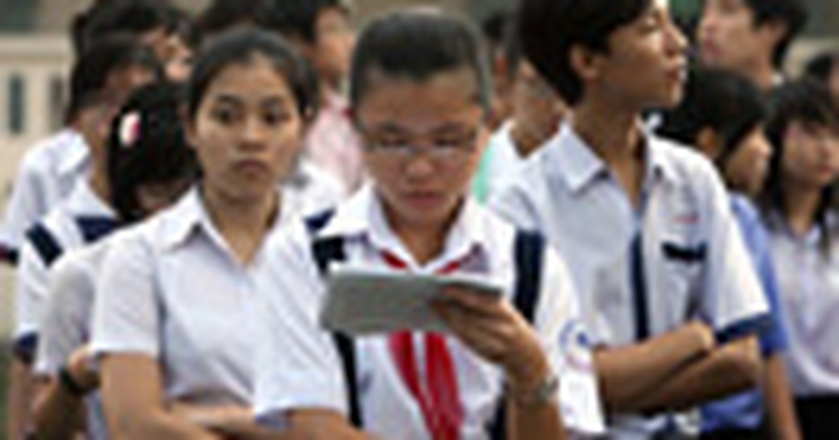 Điểm chuẩn lớp 6 Trường THPT chuyên Trần Đại Nghĩa là 20,5