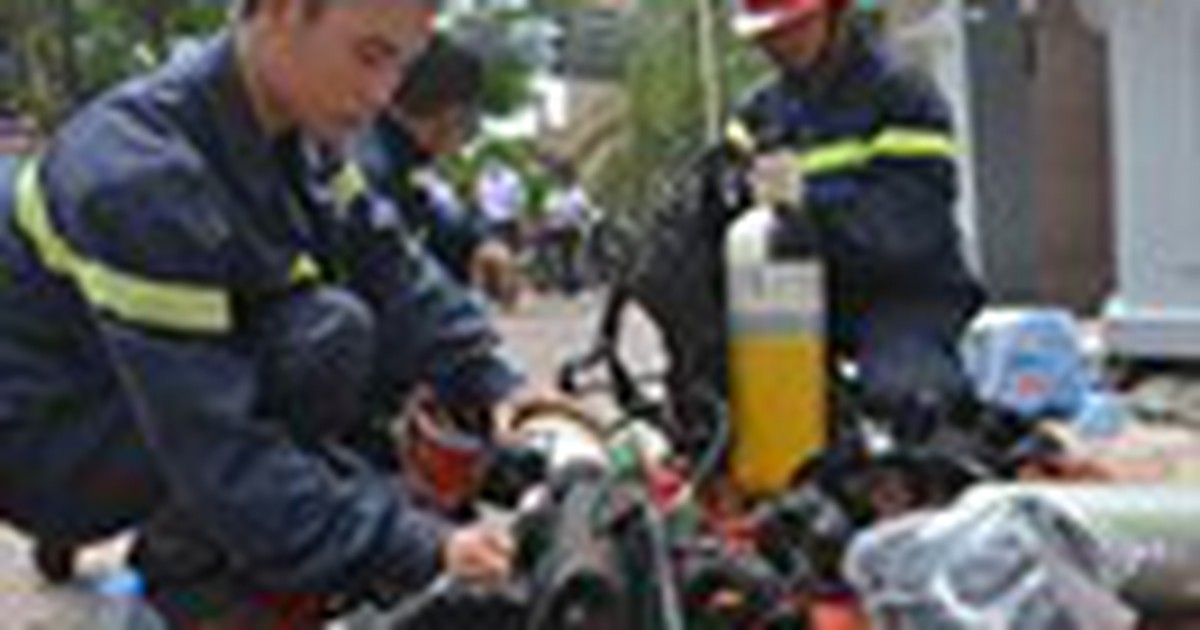 Cháy tầng hầm Ngân hàng Nhà nước Việt Nam