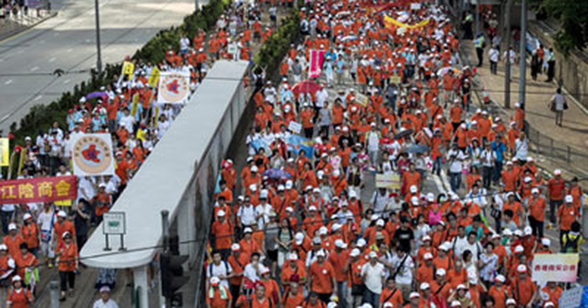 Cuộc đấu trên đường phố Hồng Kông