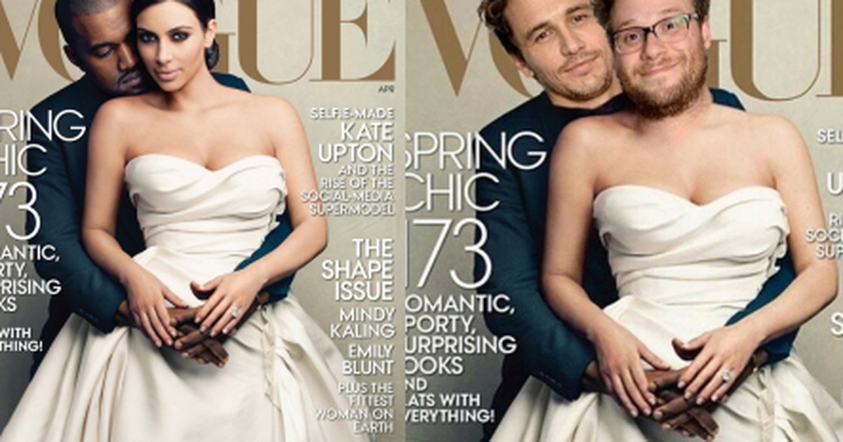 Sao Hollywood ‘chế nhạo’ ảnh cưới của Kim 'siêu vòng 3'