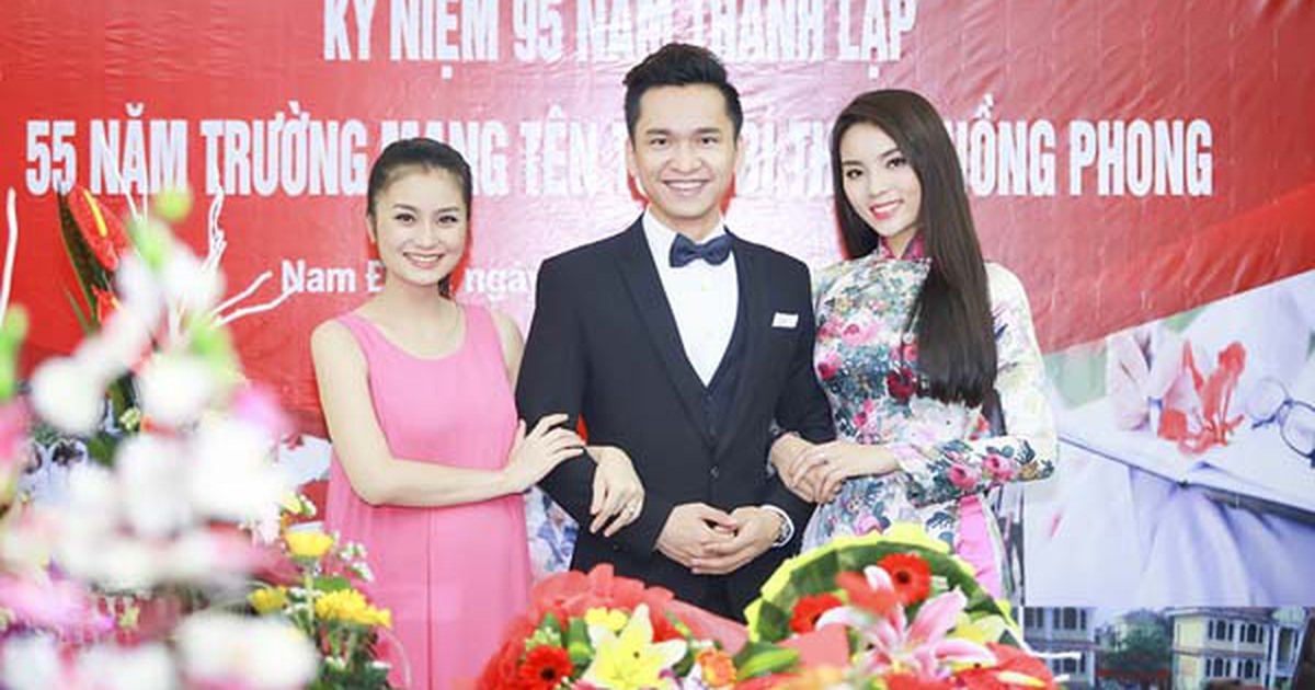 Hoa hậu Kỳ Duyên dự Lễ kỷ niệm 95 năm thành lập trường Lê Hồng Phong