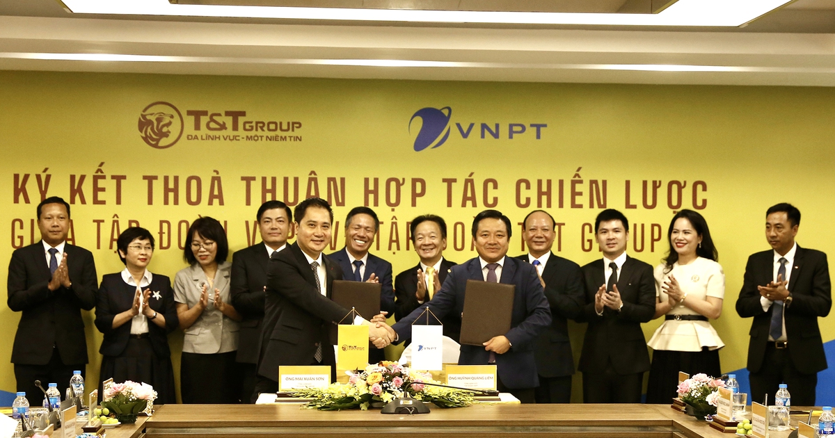 Tập đoàn T&T Group hợp tác chiến lược toàn diện với VNPT