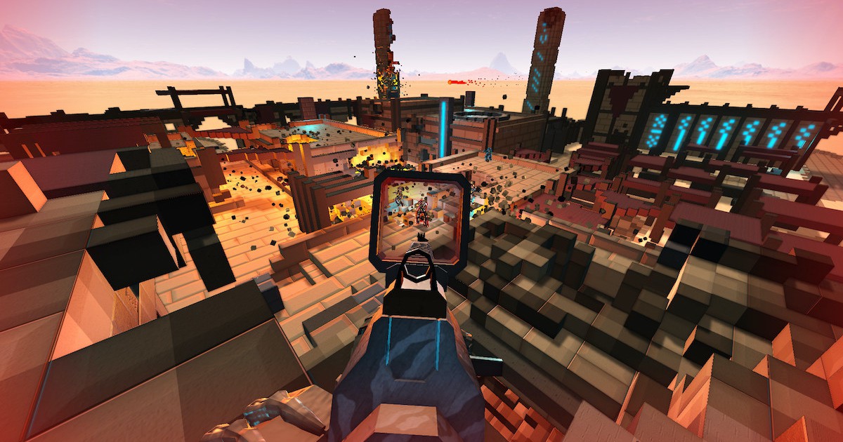 Game thủ có thể 'đục tường' làm cửa trong Sector's Edge