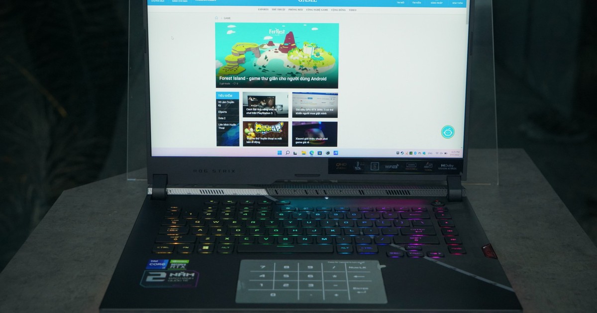 Asus trình làng Laptop chơi game CPU Intel Gen 12 đầu tiên tại Việt Nam