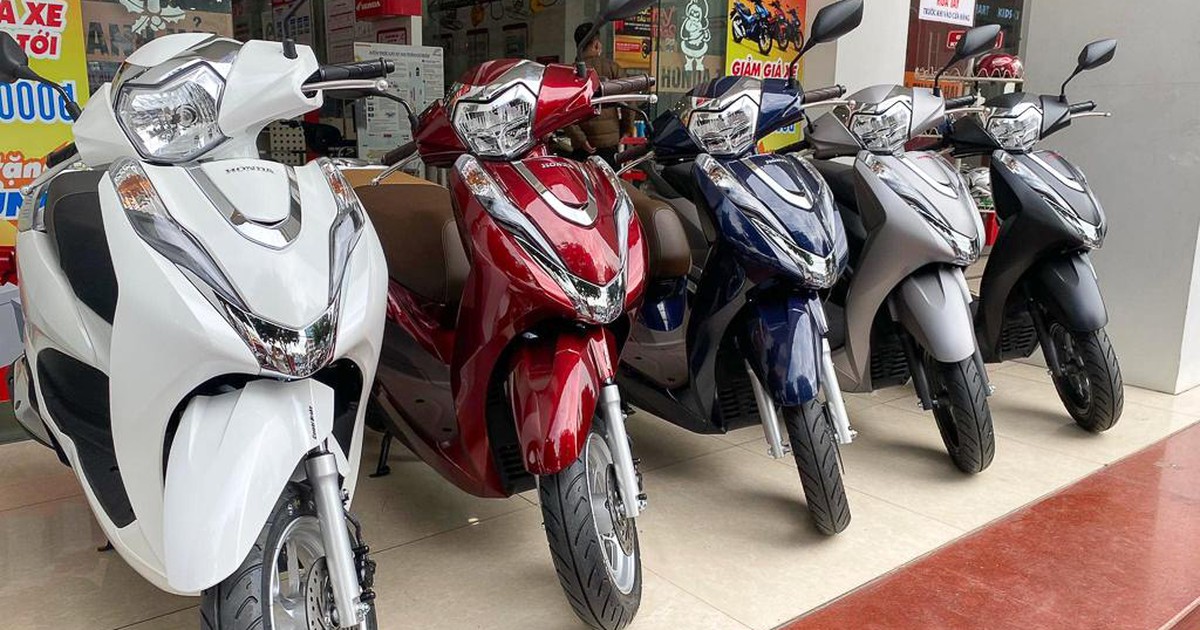 Sau Tết Nguyên đán, nhiều xe máy Honda tại Việt Nam giảm giá bán