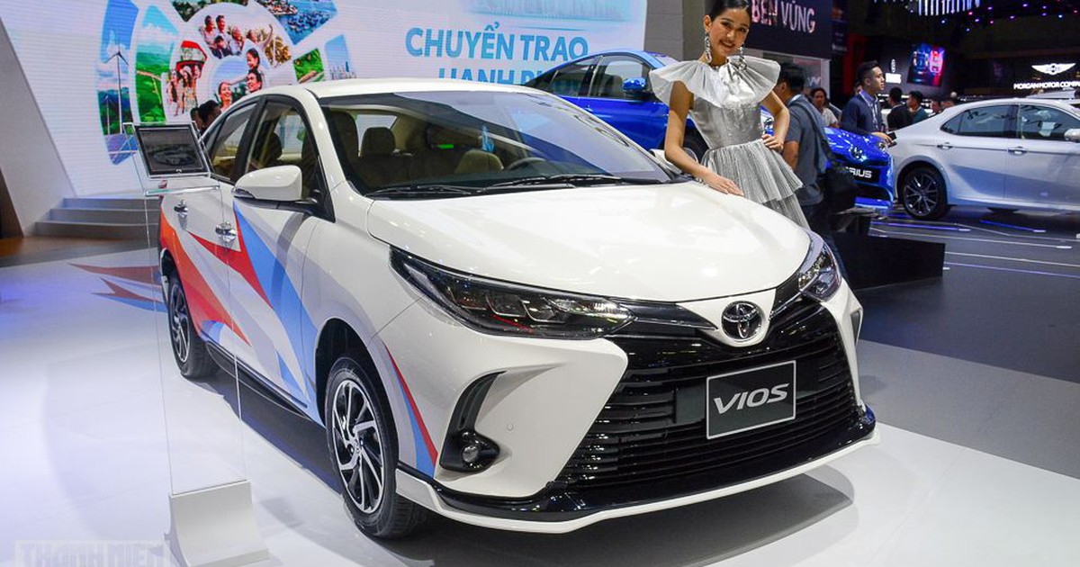 Sedan hạng B giá dưới 600 triệu: Toyota Vios đua tranh Hyundai Accent