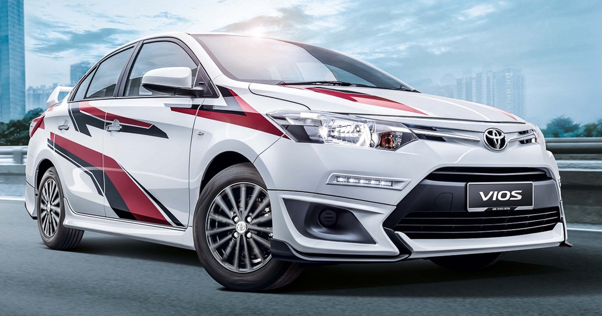 Toyota Vios có thêm bản thể thao, giá thấp hơn Vios TRD tại Việt Nam