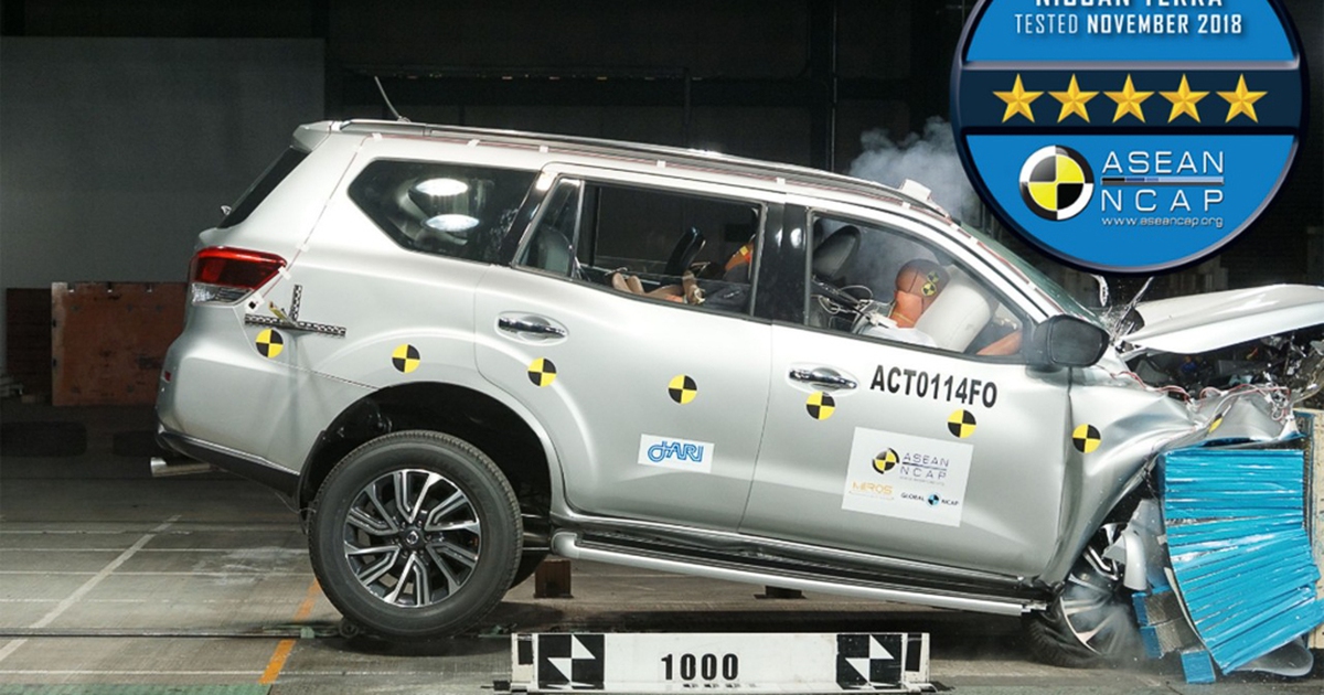 Nissan Terra tại Đông Nam Á đạt tiêu chuẩn an toàn 5 sao