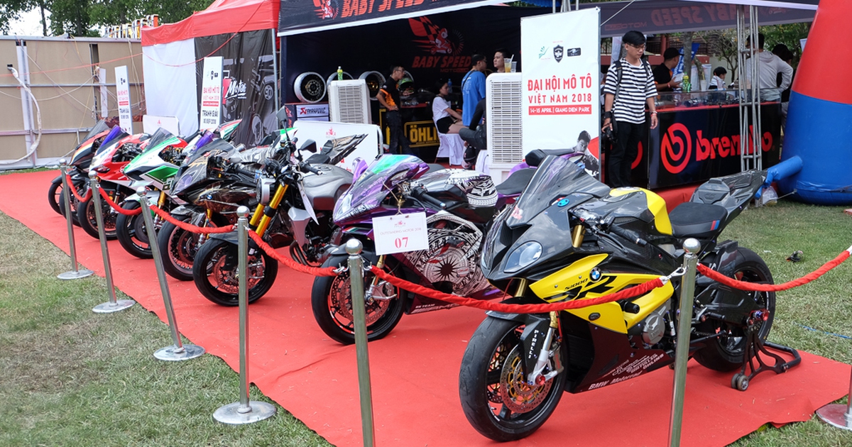 Dàn ‘xế nổ’ đổ bộ về Đồng Nai dự Đại hội mô tô 2018