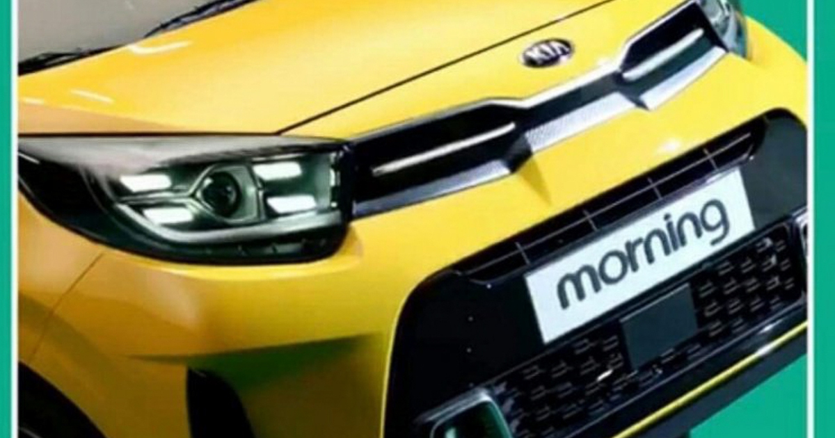 Bản nâng cấp KIA Morning lộ diện: Lột xác về thiết kế