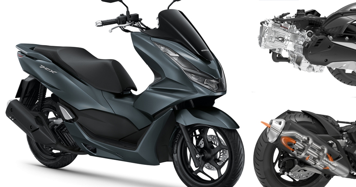 Honda trình làng PCX mới, động cơ mạnh hơn thêm bản hybrid