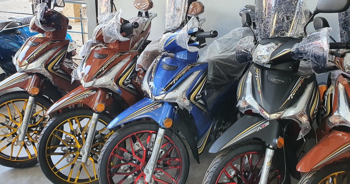 Xuất hiện xe máy nhái kiểu dáng Honda Future 2021