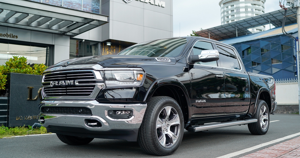 Bán tải cỡ lớn RAM 1500 gia nhập thị trường Việt Nam, giá từ 5,38 tỉ đồng