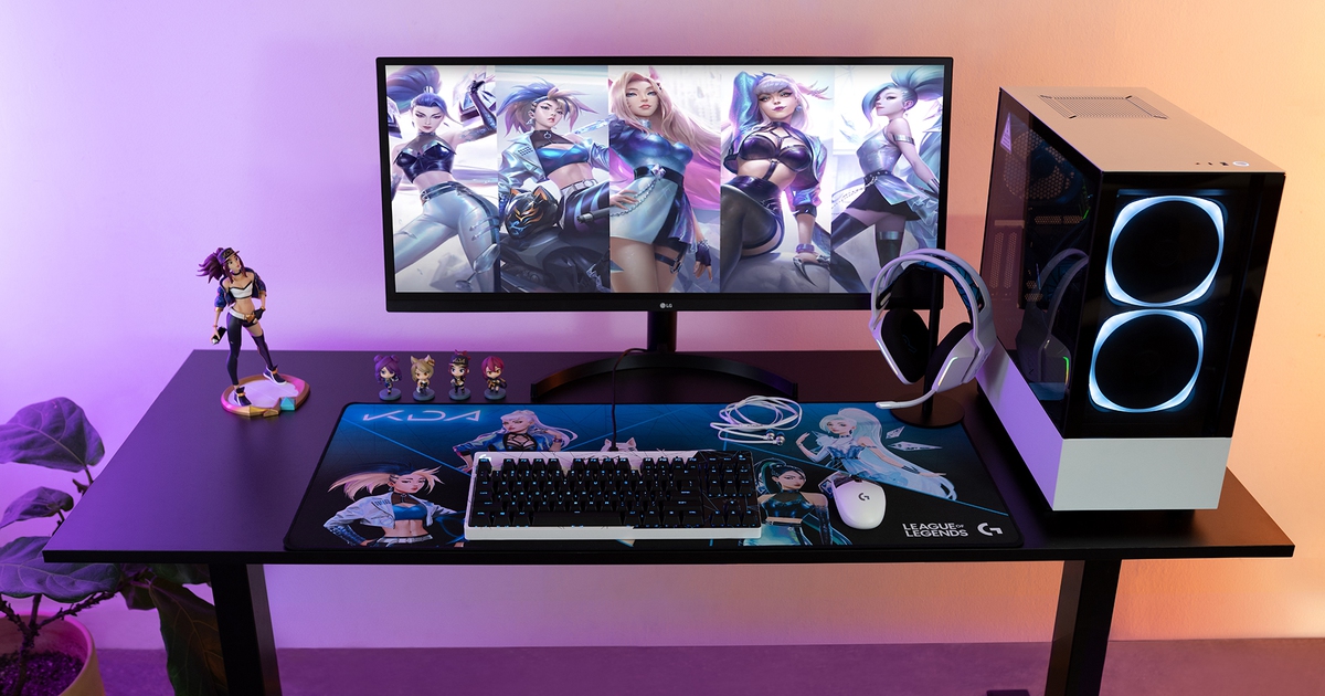 Logitech G ra mắt bộ sản phẩm K/DA Collection kết hợp cùng Liên Minh Huyền Thoại
