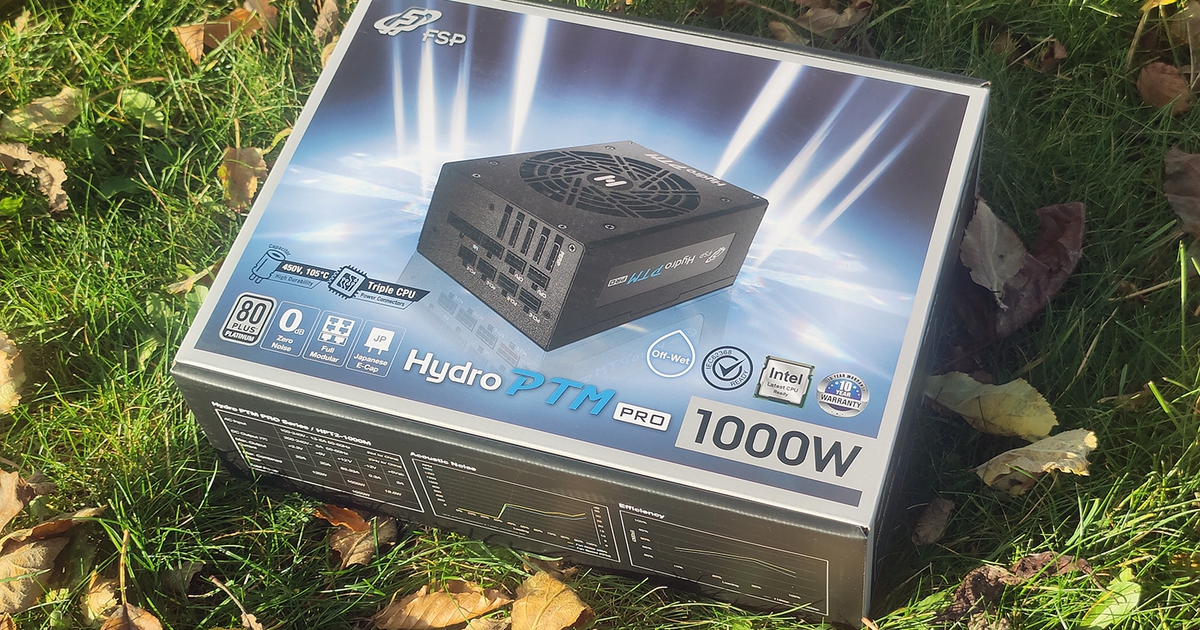 FSP Hydro PTM Pro 1000W – Tải nặng và ổn định cho hệ thống game cao cấp