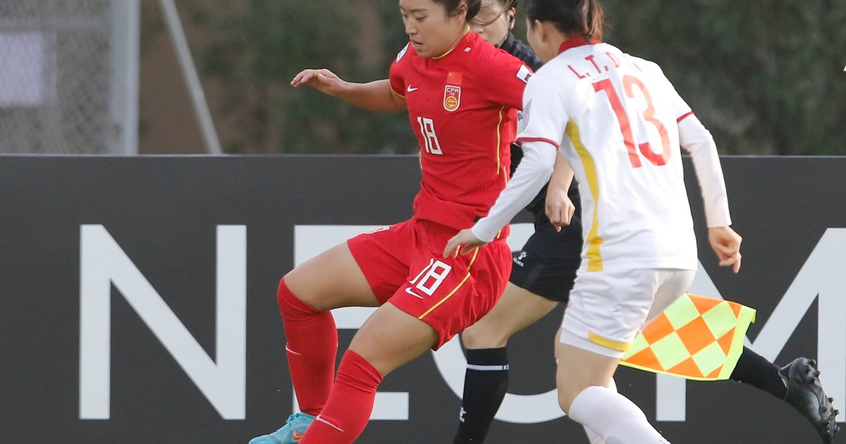 Kết quả nữ Việt Nam 1-3 Trung Quốc, Asian Cup 2022: Tranh vé play-off với Thái Lan