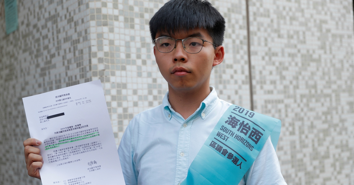 Joshua Wong không được tham gia tranh cử tại Hồng Kông