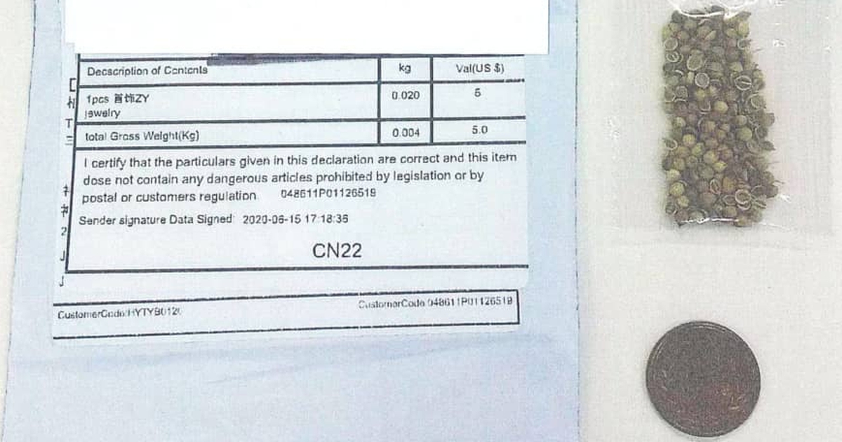 Người dân Nhật nhận hạt giống bí ẩn 'gửi từ Trung Quốc'