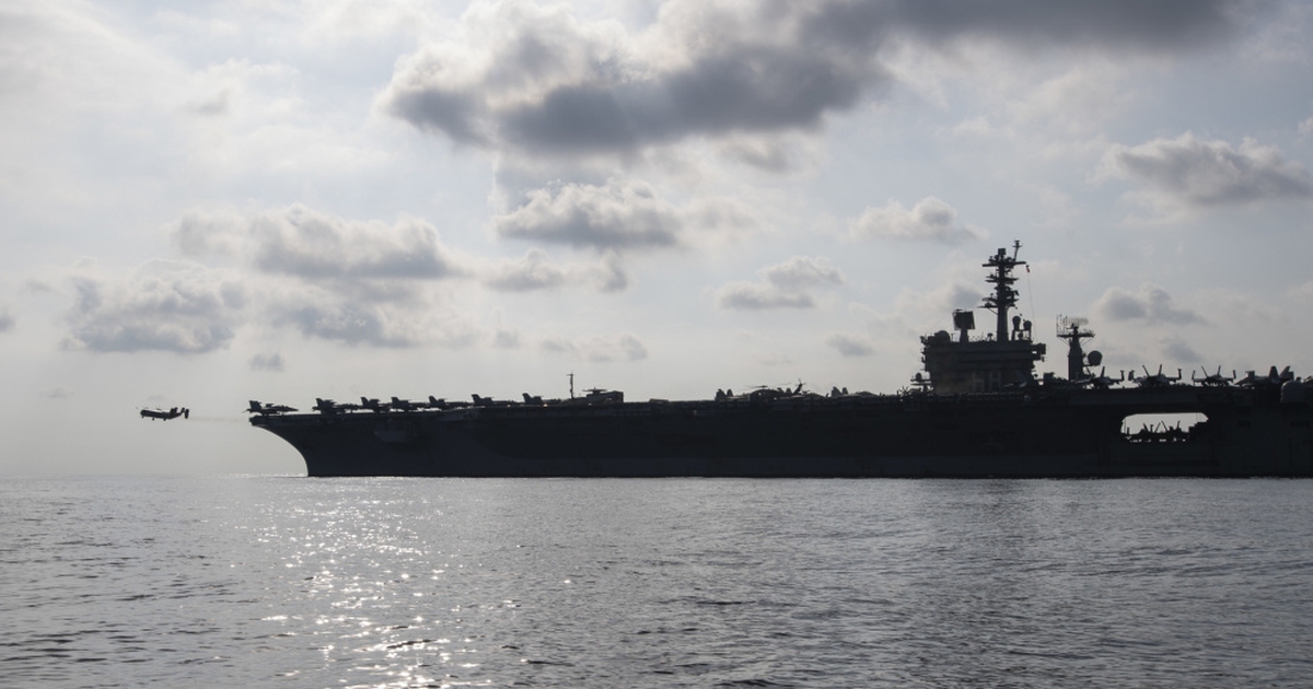 Tàu sân bay Mỹ rút khỏi Trung Đông giữa lúc căng thẳng với Iran