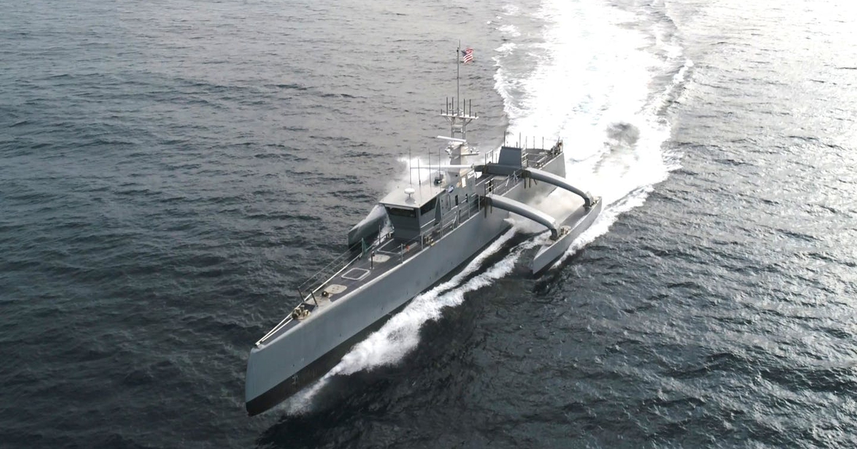 Hải quân Mỹ nhận tàu tự hành săn ngầm tối tân