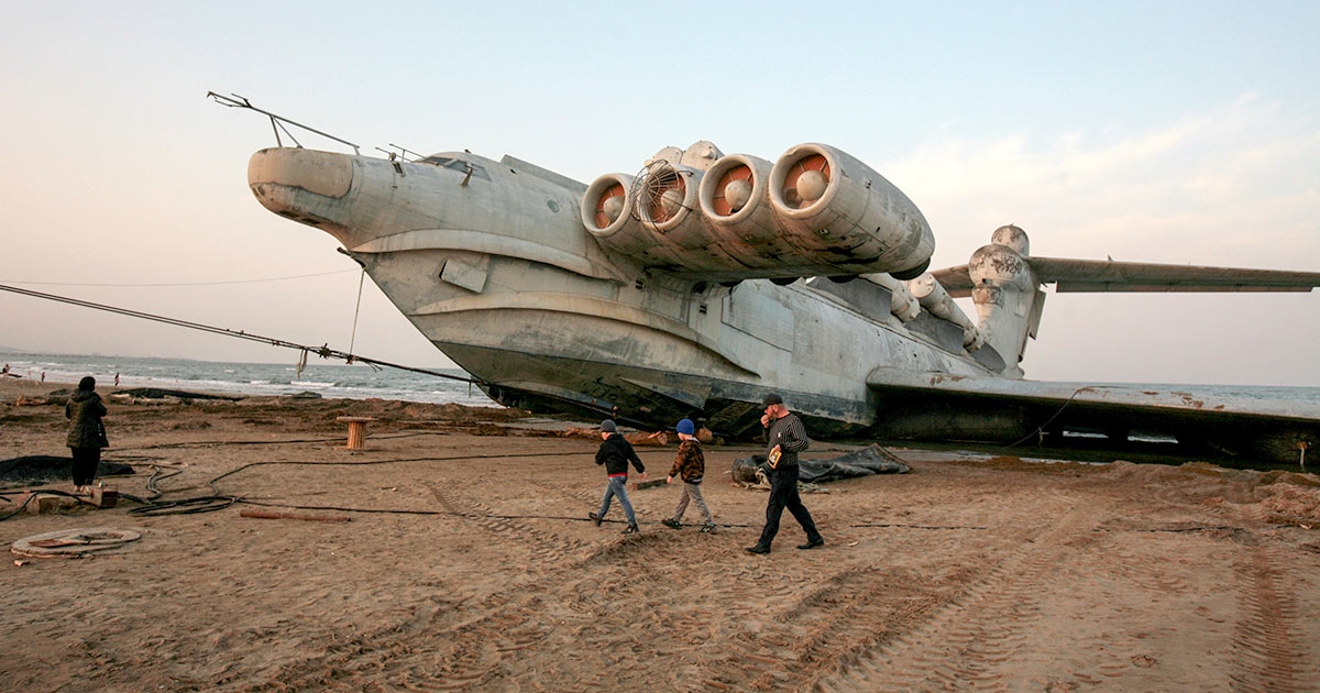 'Quái vật biển Caspi' hồi sinh