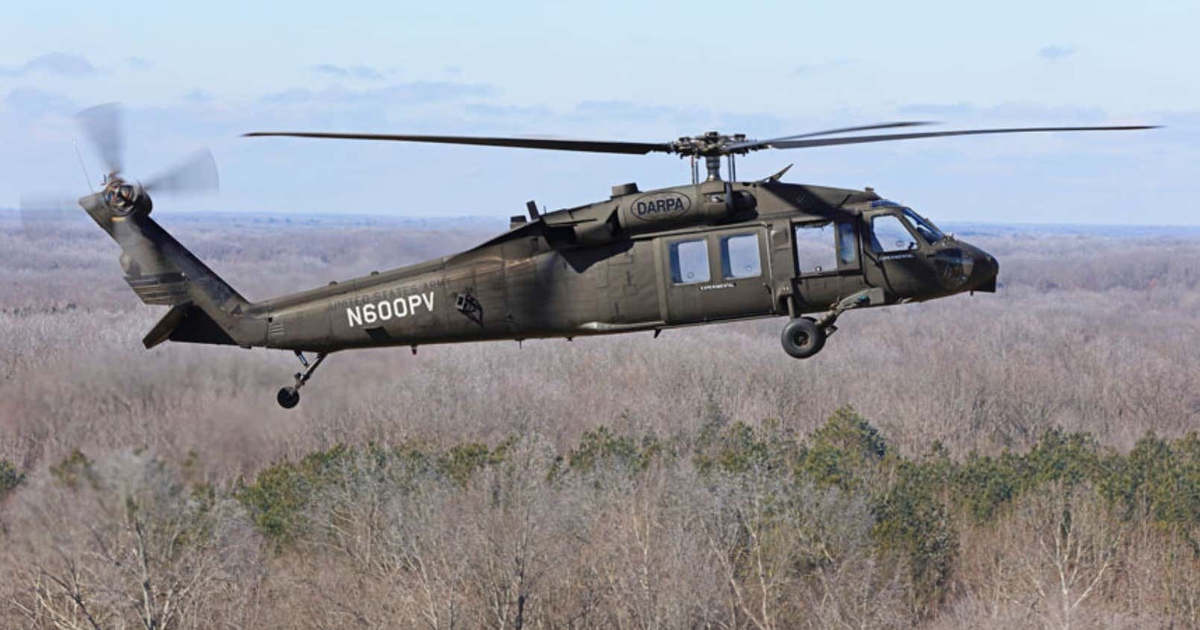 Trực thăng quân sự Mỹ lần đầu bay không cần phi công