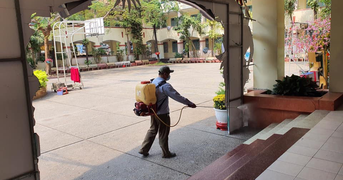 Giáo viên, học sinh phải báo việc di chuyển, đi qua vùng có dịch virus corona
