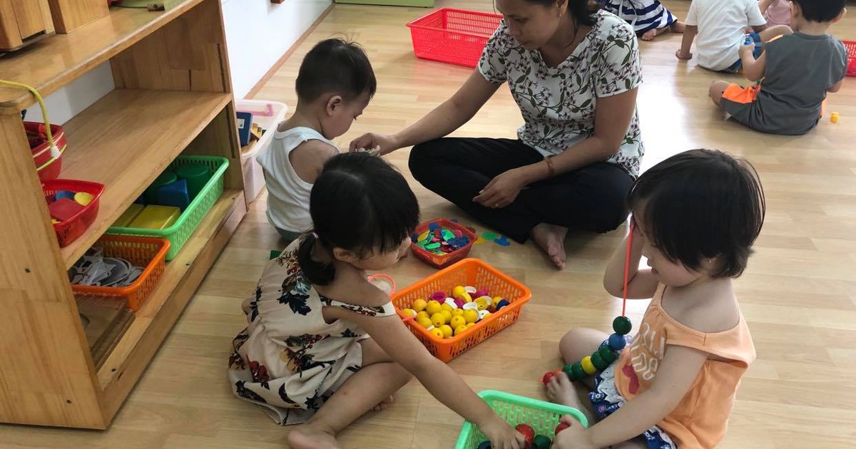 Mức lương giáo viên mầm non chưa phù hợp tình hình thực tế