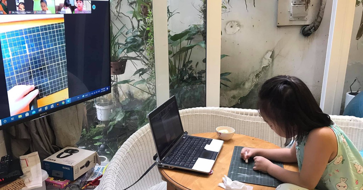 Số học sinh thiếu thiết bị, đường truyền học trực tuyến đã giảm
