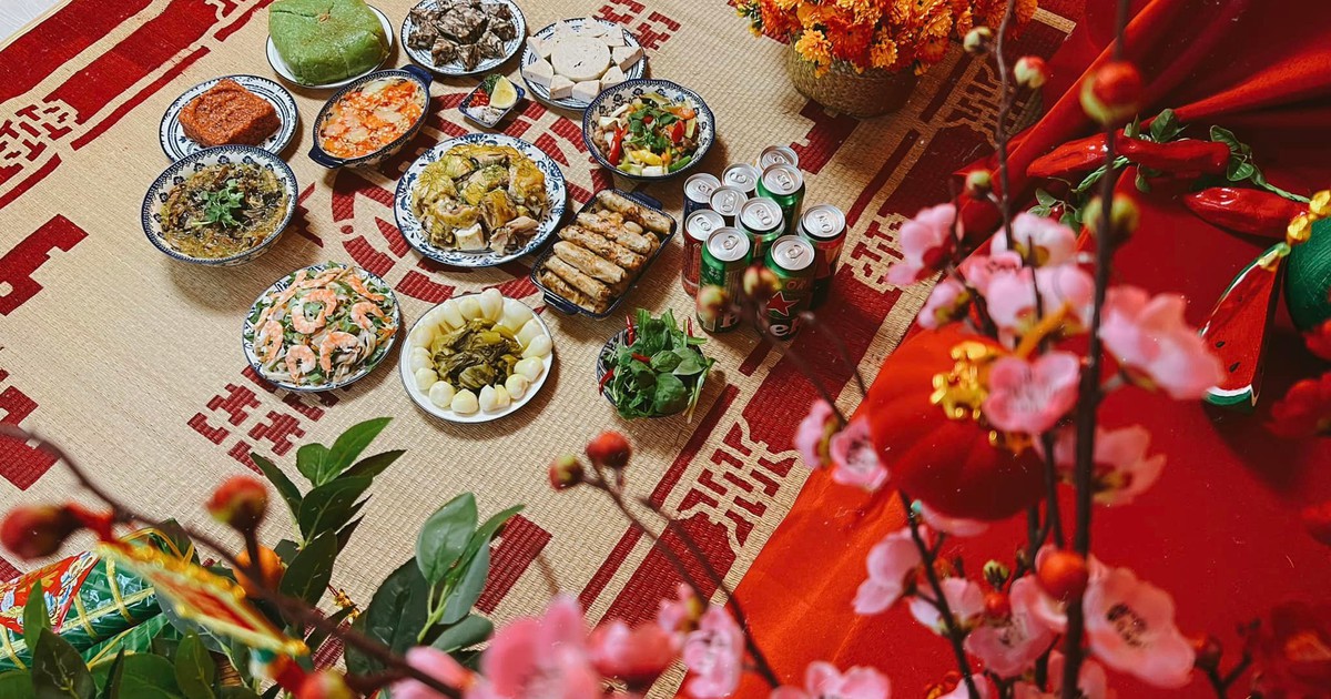 Trầm trồ mâm cỗ ngày tết ‘đẹp như mơ’ của cô gái Việt làm dâu xứ Hàn