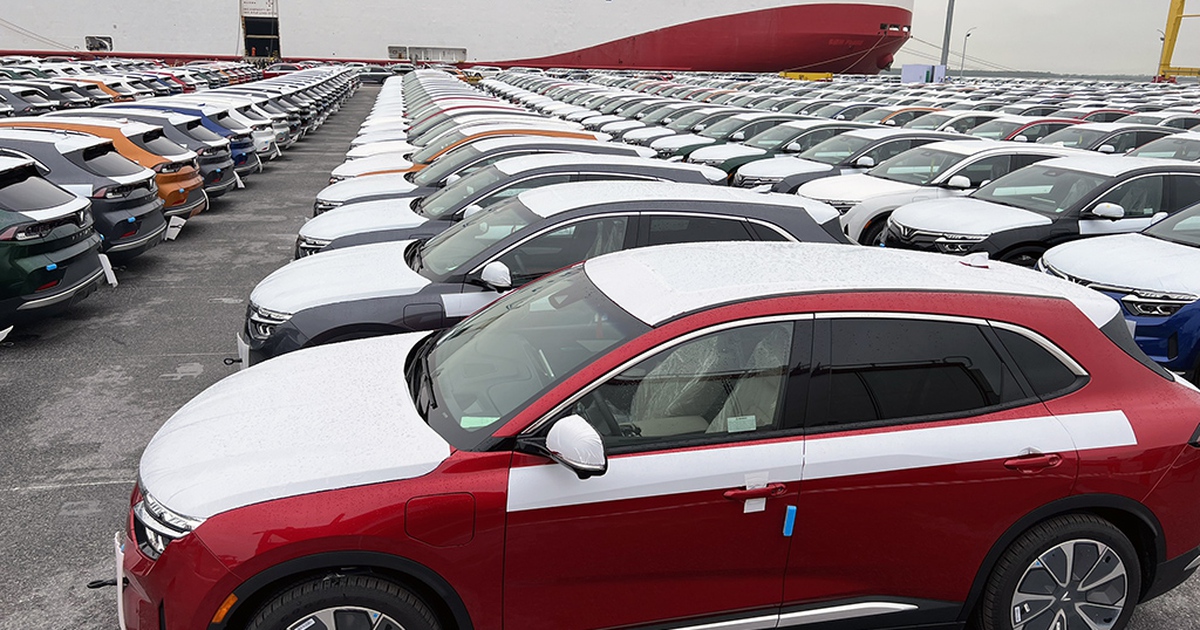 VinFast xuất khẩu lô ô tô điện đầu tiên ra thế giới