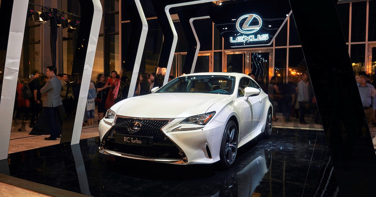Lexus sắp tung RC Turbo ra thị trường Việt Nam