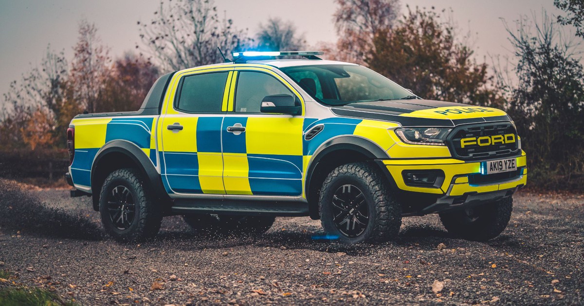 Ford Ranger Raptor được chọn làm xe cảnh sát